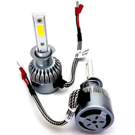 LED крушки за фарове C6 H1 5500K