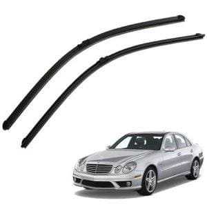 Front wiper blade set for Mercedes-Benz E-Class W211 (2002-2008)