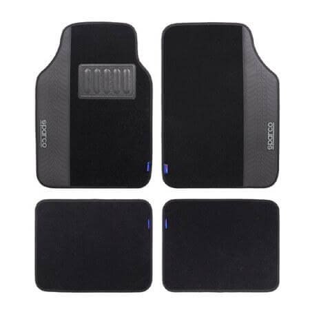 Universal carpet mats SPARCO - Black gray Universal carpet mats SPARCO - Black gray