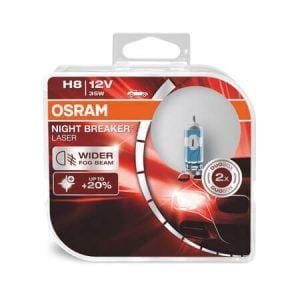 Комплект халогенни крушки OSRAM NIGHT BREAKER LASER +150% H8 35W 12V