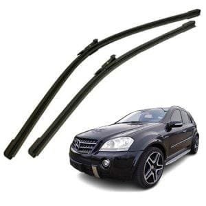 Front wiper blade set for Mercedes-Benz ML - Class W164 (2005-2011)