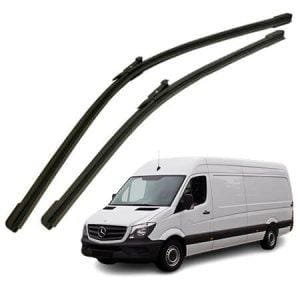 Front wiper blade set for Mercedes-Benz Sprinter (2006-2018)