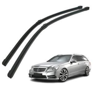 Front wiper blade set for Mercedes-Benz E-Class W212 (2009-2012)