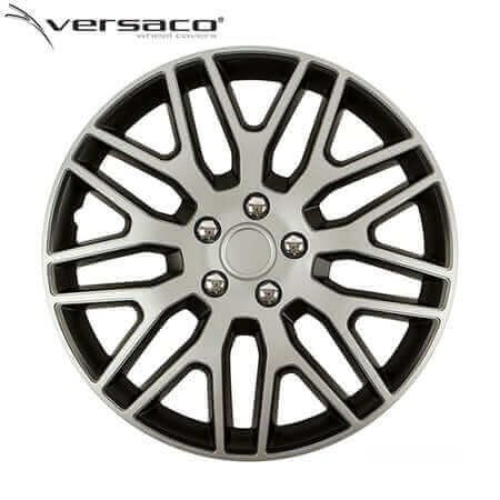Комплект тасове за джанти Versaco Dakar Silver / Black - 16" Комплект тасове за джанти Versaco Dakar Silver / Black - 16"