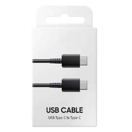 Кабел за зареждане USB-C към USB-C 25W, 2M - Черен Кабел за зареждане USB-C към USB-C 25W, 2M - Черен