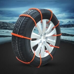 Универсални PVC вериги за сняг - от 14'' до 17'' - Червени - изглед 4