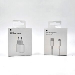 iPhone kit, 20W charger + USB-C to Lightning cable
