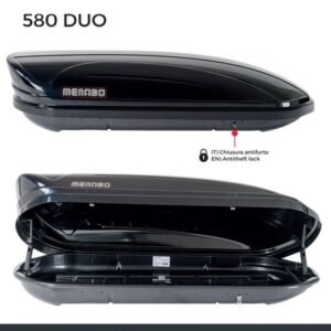 Autobox MENABO Mania Duo 580L - Gloss Black