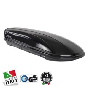 Car box MENABO Mania Duo 460L - Gloss Black
