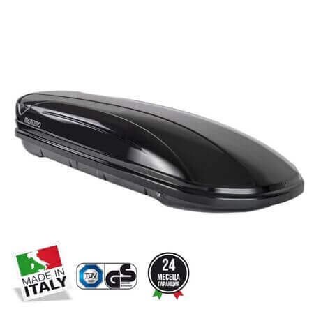 Autobox MENABO Mania Duo 400L - Gloss Black