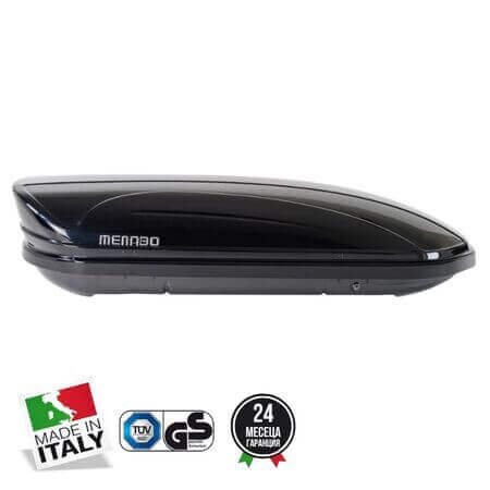 Autobox MENABO Mania Duo 400L - Gloss Black