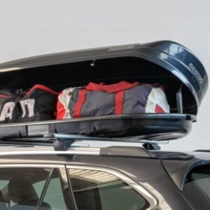 Автобокс MENABO Mania Duo 580L - Черен Гланц - изглед 3