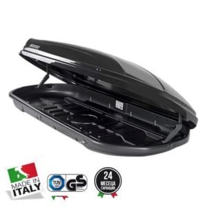Car box MENABO Mania Duo 460L - Gloss Black