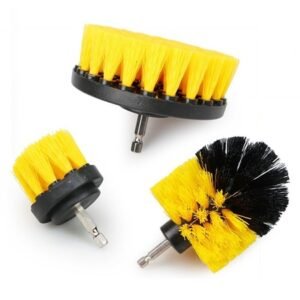 Set of cleaning brushes adapted for screwdrivers - 3 pcs.