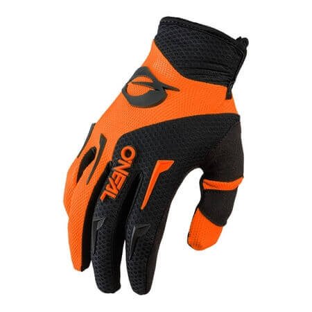O'Neal Element Motocross Gloves Set for Motorcycle / ATV - Orange / Black, Size M