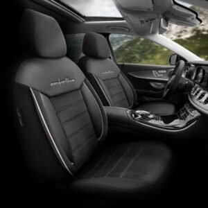 Универсална луксозна тапицерия за автомобил PREMIUM COMFORT LINE - Черна - изглед 4