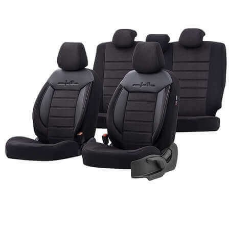 Универсална луксозна тапицерия за автомобил PREMIUM COMFORT LINE - Черна