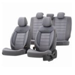 Универсална луксозна тапицерия за автомобил PREMIUM COMFORT LINE - Сива