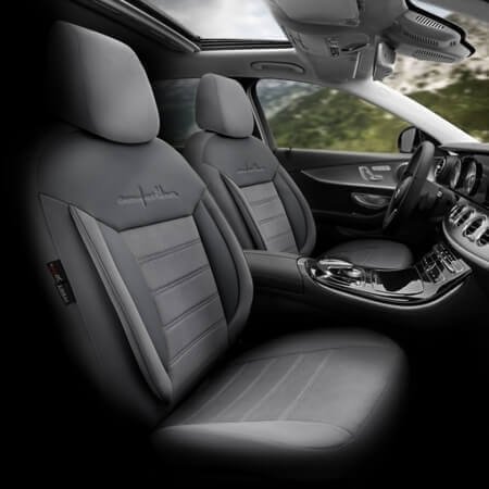 Универсална луксозна тапицерия за автомобил PREMIUM COMFORT LINE - Сива