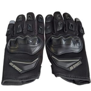 RS SPURTT PA492 Motorcycle Protective Gloves Set - Black, XL size