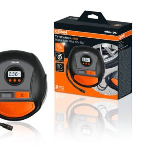 Digital compressor OSRAM model 450 for tires 12V, 10A, 5.5bar
