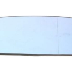 Aspherical left or right blue mirror glass without heating for BMW Series 5 E34 1992-11.1995