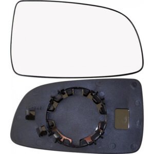 Right convex mirror glass without heating for Chevrolet Aveo 03.2002-06.2011