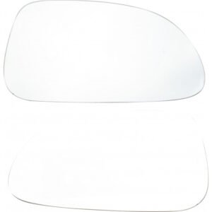 Right convex mirror glass without heating for Chevrolet Lacetti 04.2004-05.2010