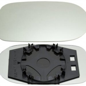 Right convex mirror glass without heating for Fiat Palio 11.2001-11.2003