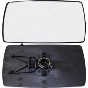 Right convex mirror glass without heating for Ford Escort 07.1990-01.1995