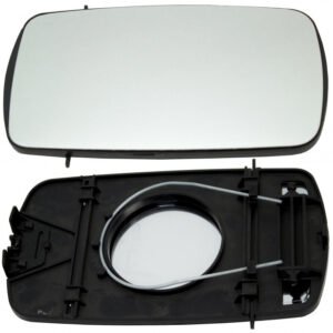 Right convex mirror glass without heating for Ford Fiesta 01.1989-1994