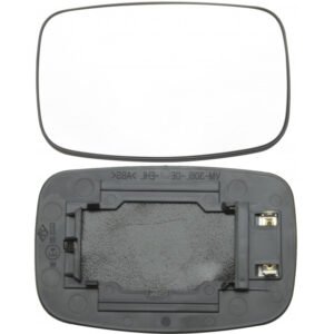 Right convex mirror glass without heating for Ford Fiesta 01.1989-1994
