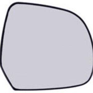 Right convex mirror glass with heating for Dacia Duster 04.2010-2012