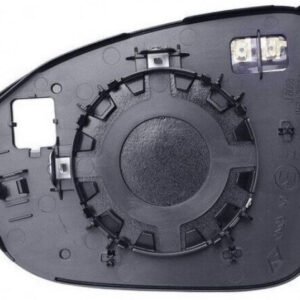 Right convex mirror glass with heating for Dacia Logan after 09.2020