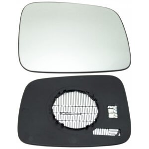 Right convex mirror glass with heating for Volkswagen T4 07.1990-04.2003