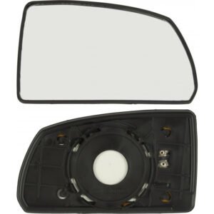 Right mirror glass with heating for KIA Rio 08.2005-09.2011