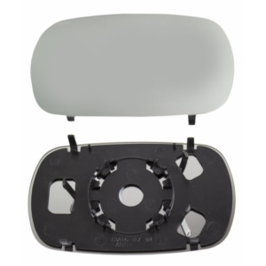 Convex left or right mirror glass without heating for Fiat Doblo 03.2001-11.2009