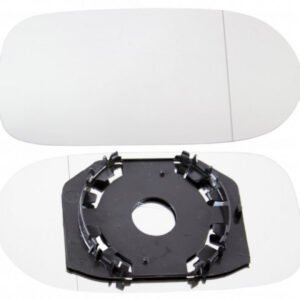 Left aspherical mirror glass without heating for Fiat Palio 11.2001-11.2003