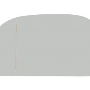 Left aspherical mirror glass without heating for Mitsubishi Galant 09.1996-10.2004