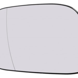 Left Aspherical mirror glass without heating for Opel Agila 09.2000-12.2007