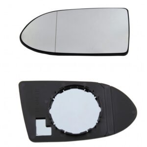 Left aspherical mirror glass without heating for Opel Zafira A 04.1999-2002