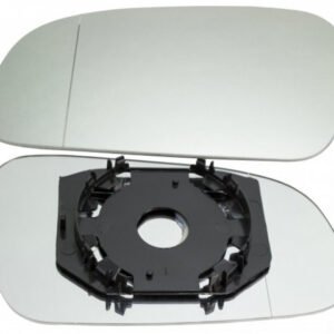 Left aspherical mirror glass without heating for Volkswagen Fox 10.2003 -