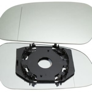 Left aspherical mirror glass without heating for Volkswagen Fox 10.2003 -