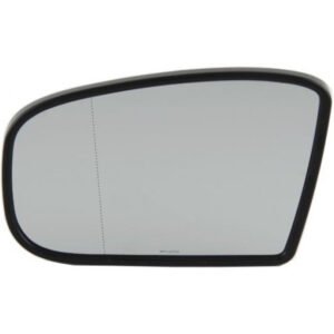 Left Aspherical mirror glass with heating for Mercedes S class W220 10.1998-2002