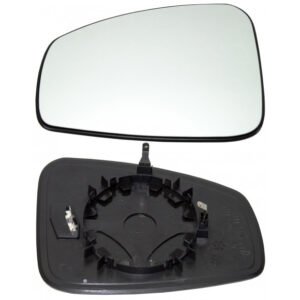 Left aspherical mirror glass with heating for Renault Fluence 02.2010 -