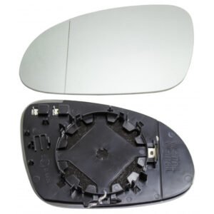 Left aspherical mirror glass with heating for Skoda Superb 2006-03.2008
