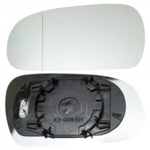 Left aspherical mirror glass with heating for Volkswagen Fox 10.2003 -