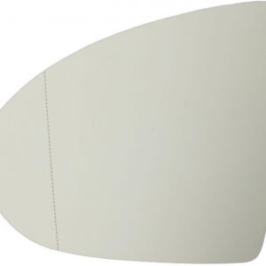 Left aspherical mirror glass with heating for Volkswagen Golf VII 11.2012-12.2019