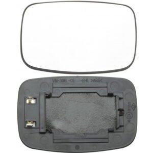 Left convex mirror glass without heating for Ford Fiesta 01.1989-1994