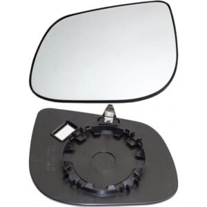 Left convex mirror glass without heating for KIA Picanto 01.2011-01.2017
